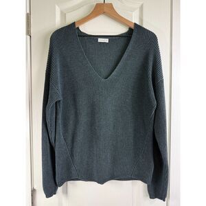 Gentle Fawn Women's Tucker Pullover Sweater V-Neck Size M Medium
